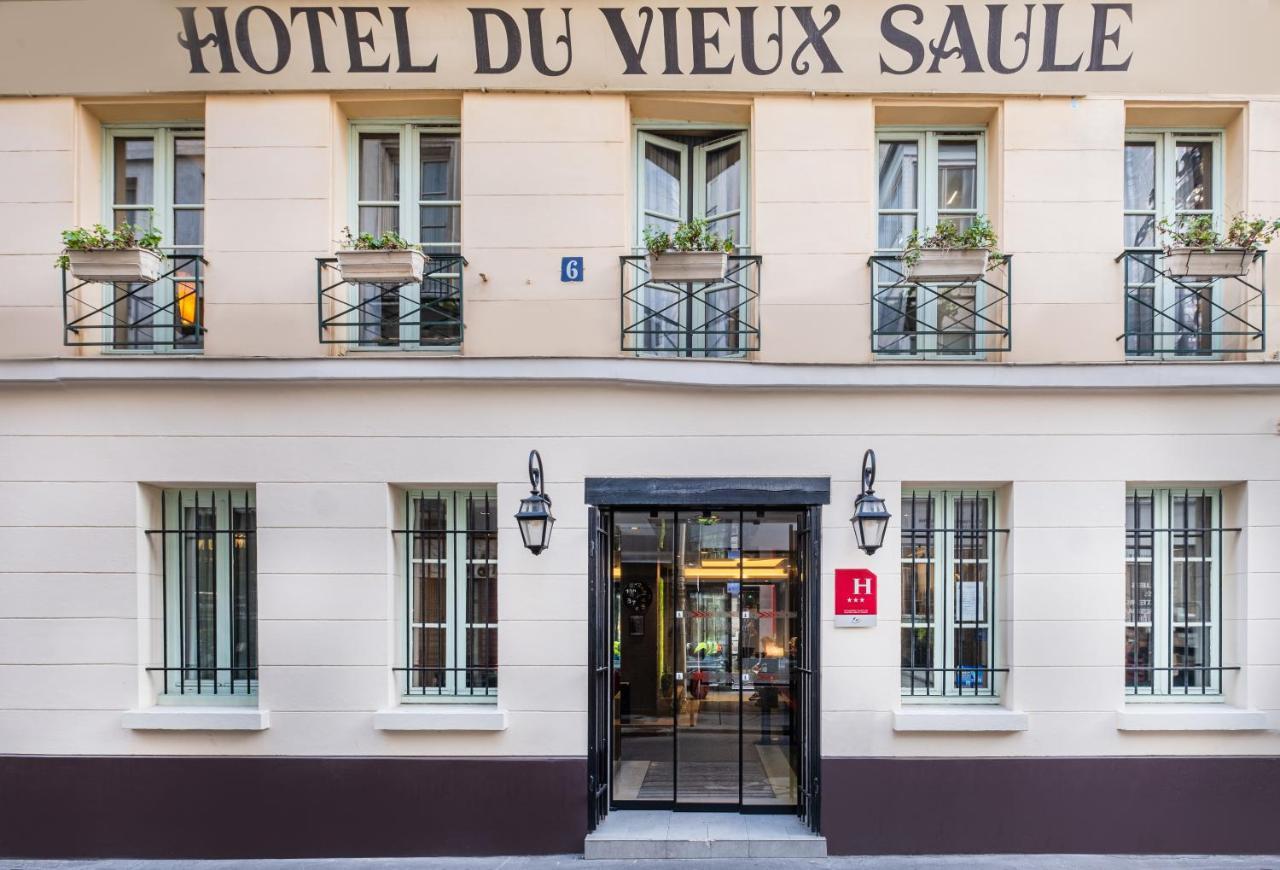 Hotel Du Vieux Saule Párizs Kültér fotó